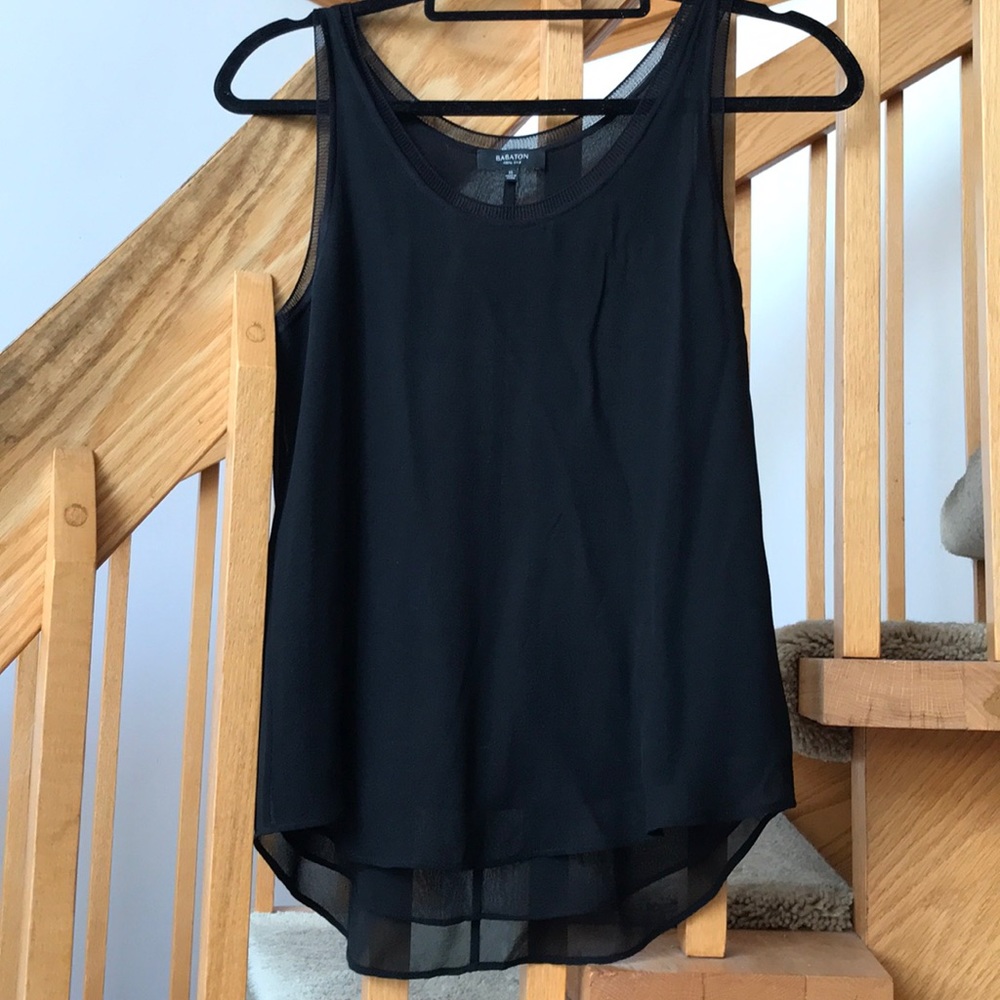 Aritzia Babaton Silk Liev Blouse NWOT